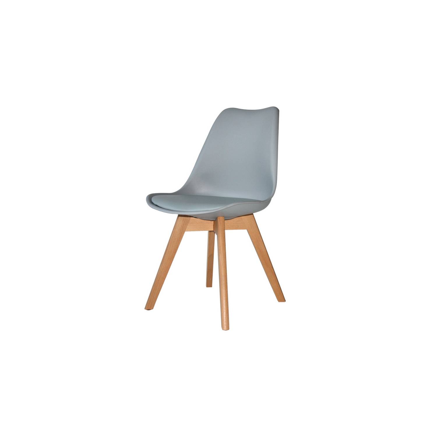 SILLA NEW TOWER WOOD GRIS