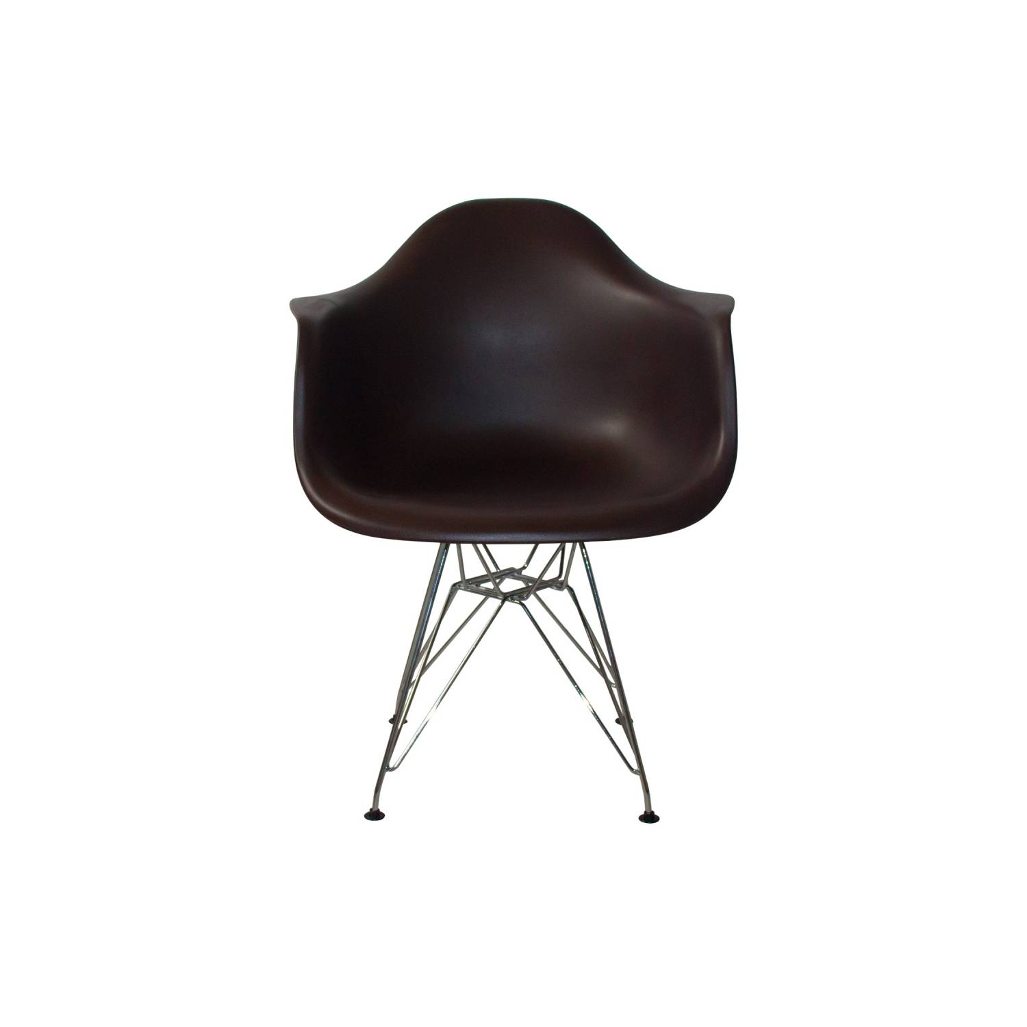 PACK 4 SILLONES TOWER CHROME CHOCOLATE
