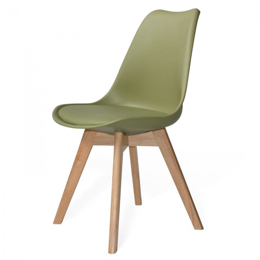 SILLA NEW TOWER WOOD VERDE